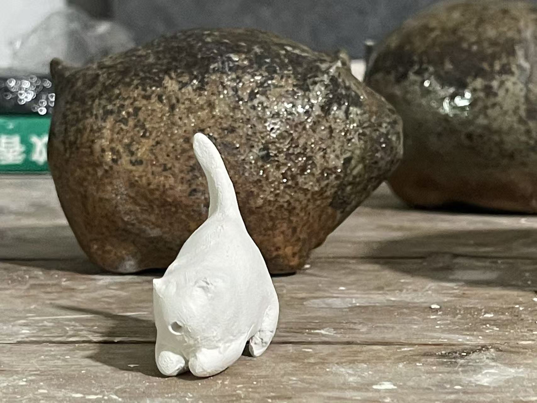 陶鸟与石