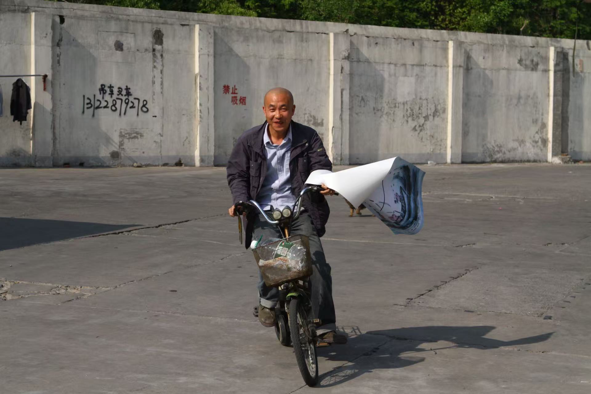 镜头里的人